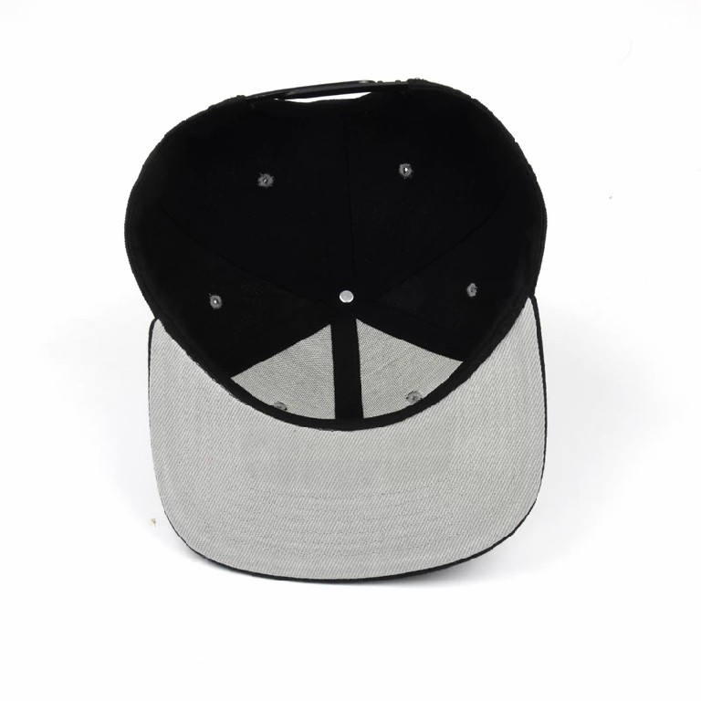 Premium Black Custom Embroidered Snapback Hat