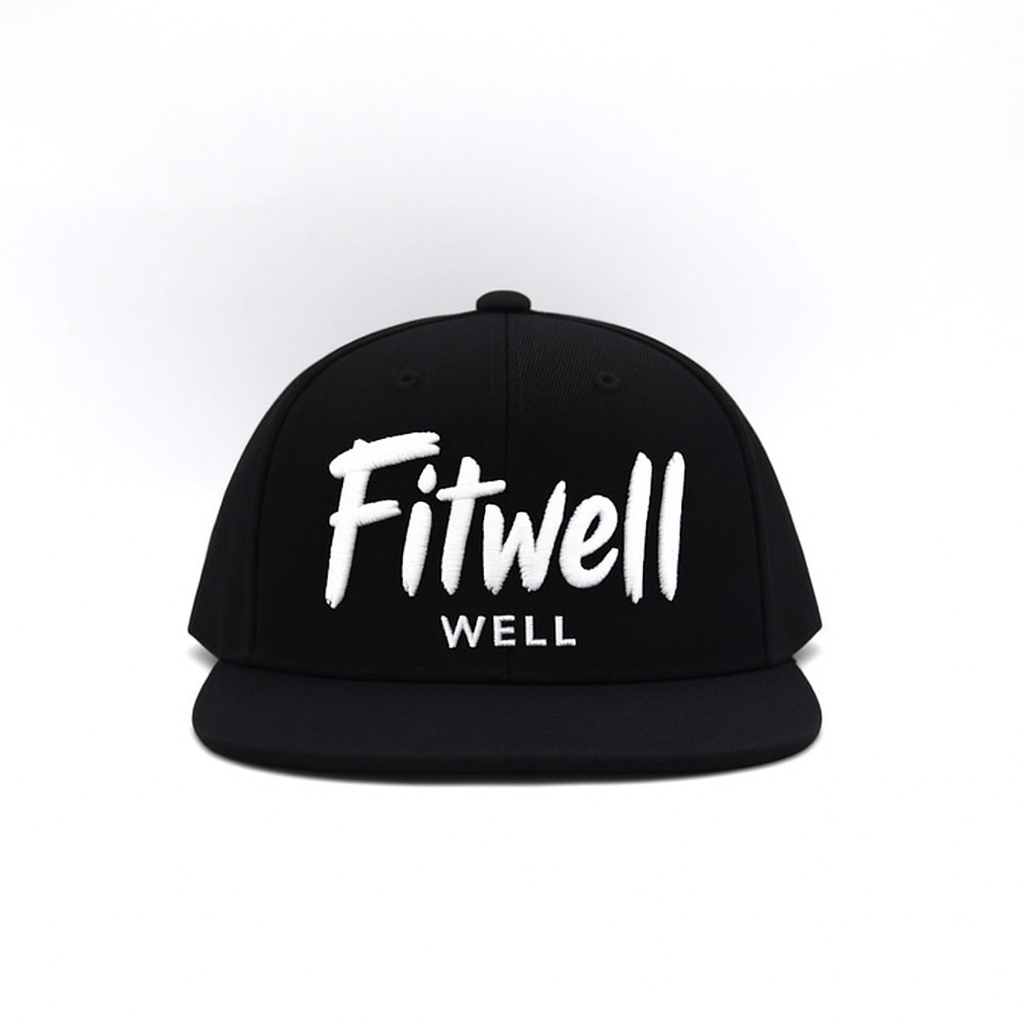 Fitwell WELL Embroidered Streetwear Snapback Hat