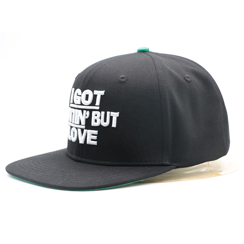 I Got Nuttin’ But Love 3D Embroidered Snapback Hat