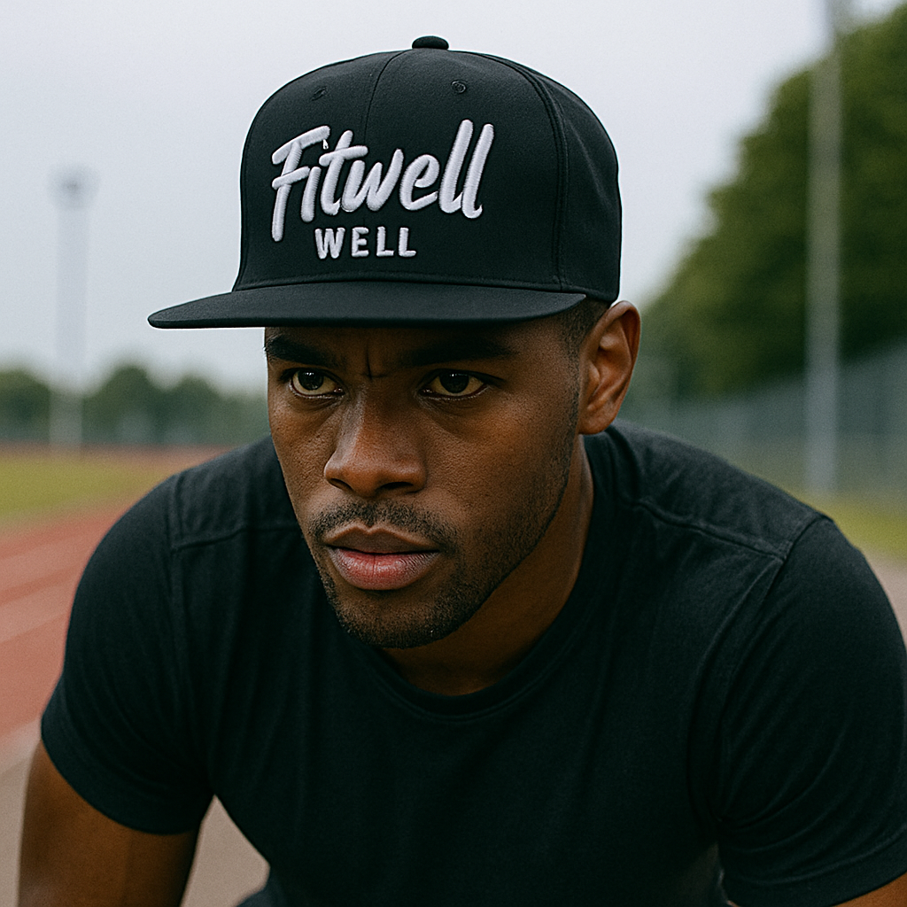 Fitwell WELL Embroidered Streetwear Snapback Hat