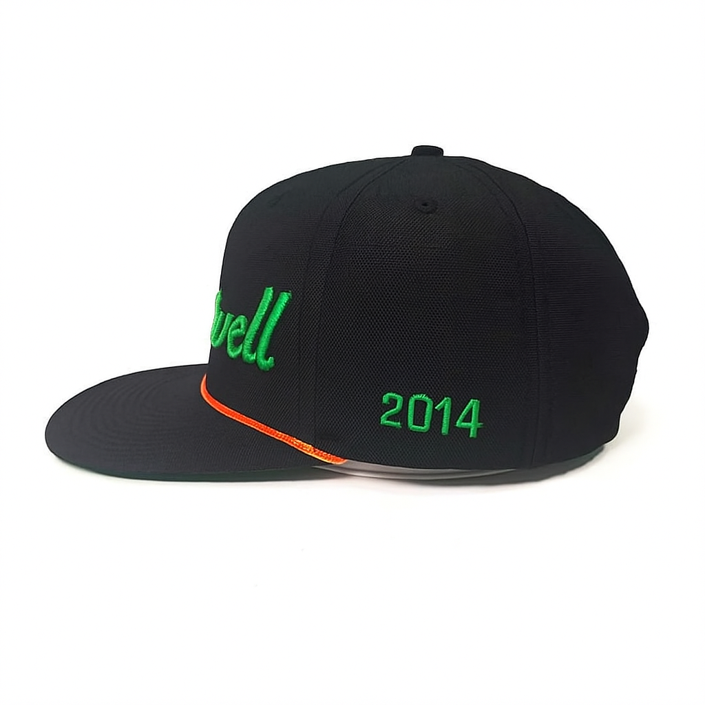 FITWELL Flat Brim Rope Hat – Custom Embroidered Streetwear Cap