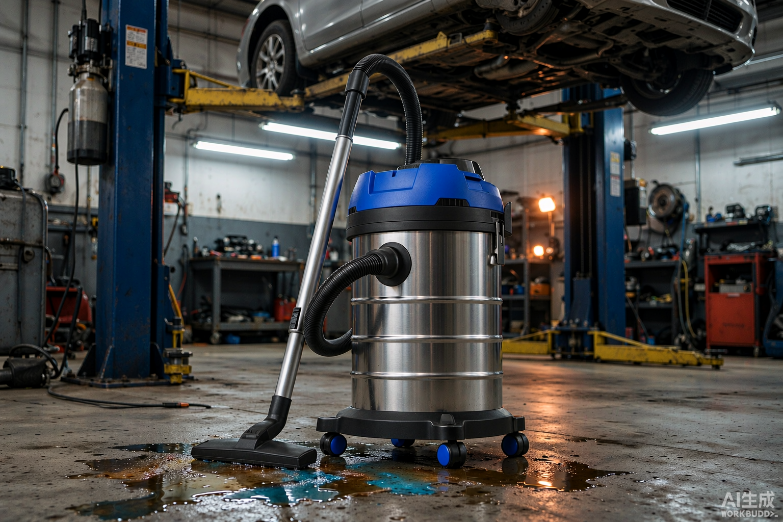 Wet Dry Vacuum Cleaner for Warehouses and Logistics Centers 