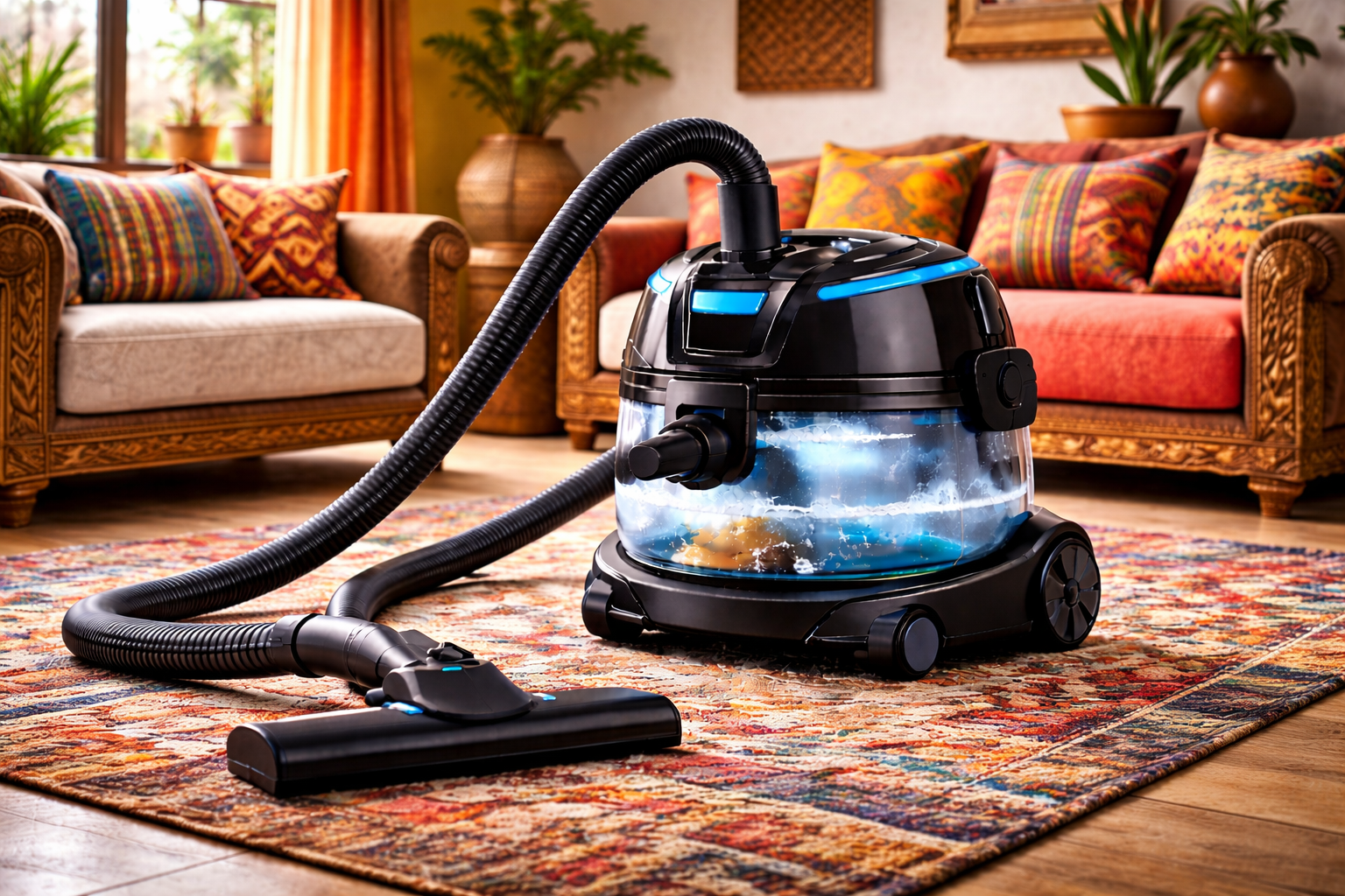 HomeMaster Water Filtration Vacuum Cleaner | Multi-Surface Smart Cleaning Solution