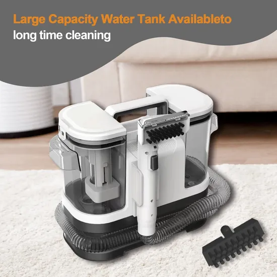 LX-UCVC-C500 Household Handheld Portable Mini Mattress Fabric Removeable Water Tank Carpet Sofa Vacuum Cleaner Spot Cleaner