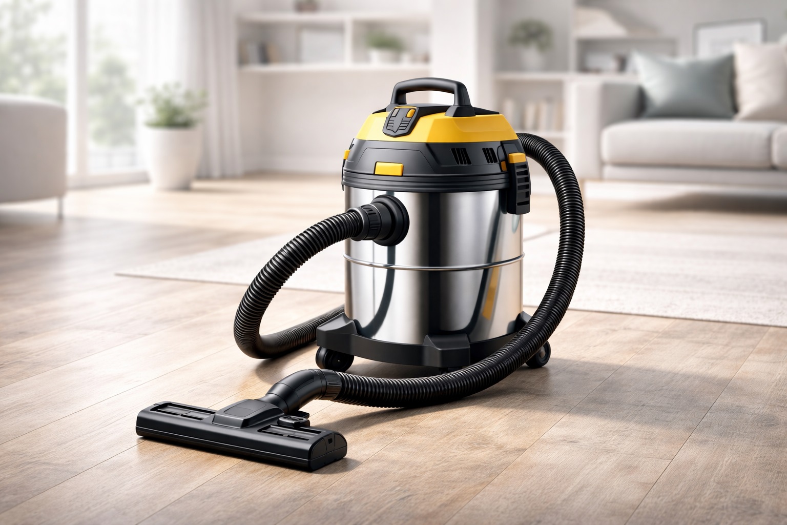 20L Wet and Dry Vacuum Cleaner with Blower – Heavy-Duty Stainless Steel Tank for Home, Garage & Workshop