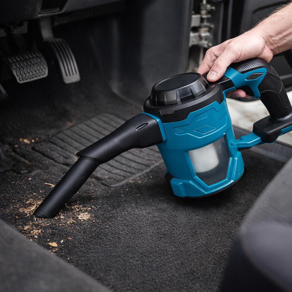 Cordless Handheld Car Vacuum Cleaner – High Power & Lightweight for Auto Detailing