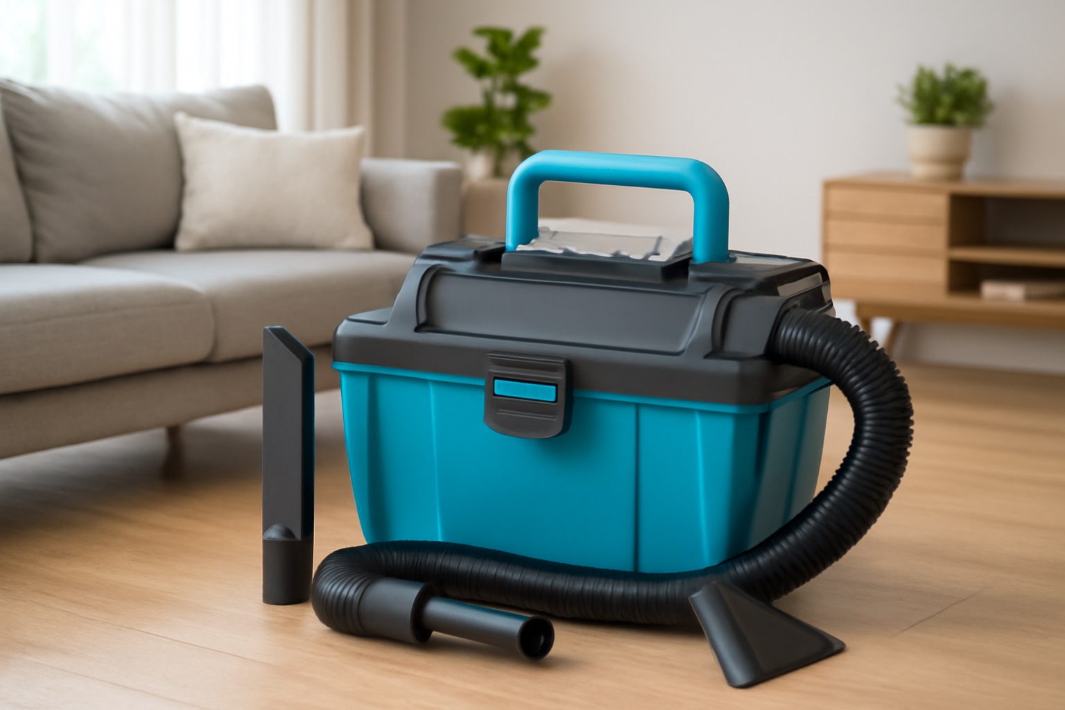 High Suction Portable Wet Dry Vacuum Cleaner