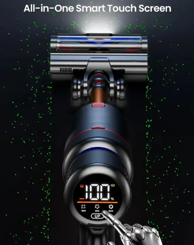 LX-HVC-45KPa Cordless Mattress Vacuum Cleaner 550W Powerful Suction with 65min Runtime