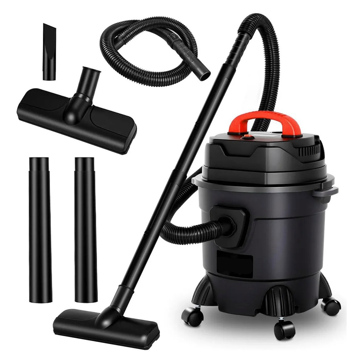110V Wet & Dry Industrial Vacuum Cleaner 15–30L, 2000W, Heavy Duty for Home, Car & Construction