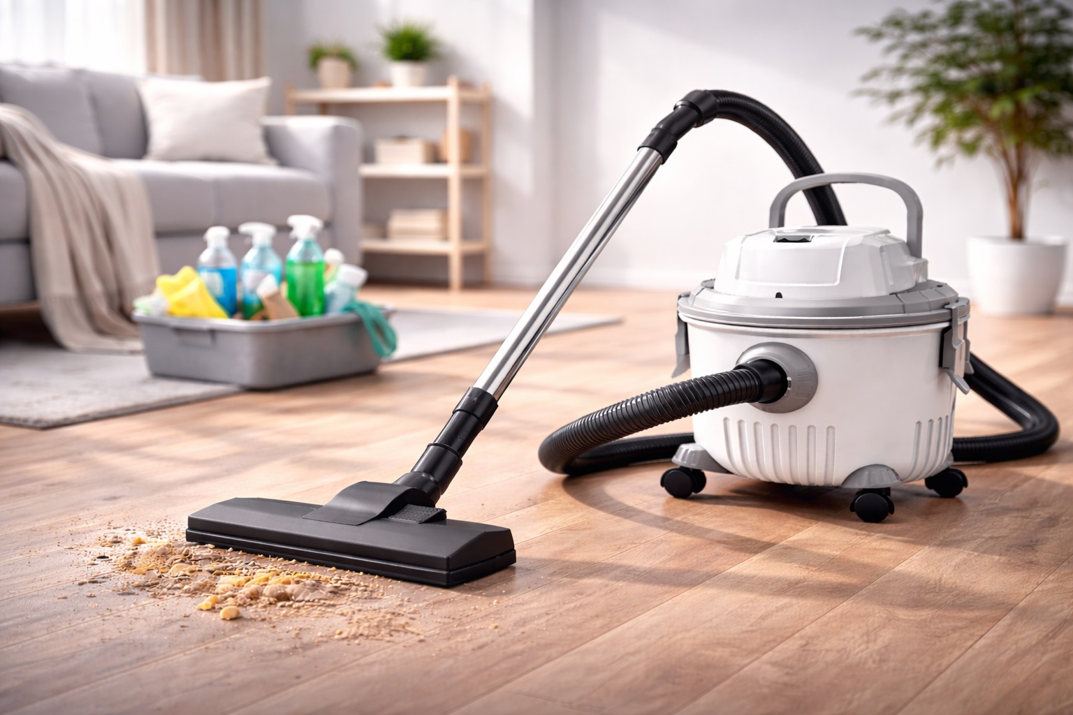 High-Power Wet/Dry Vacuum for Quick Home Cleanup