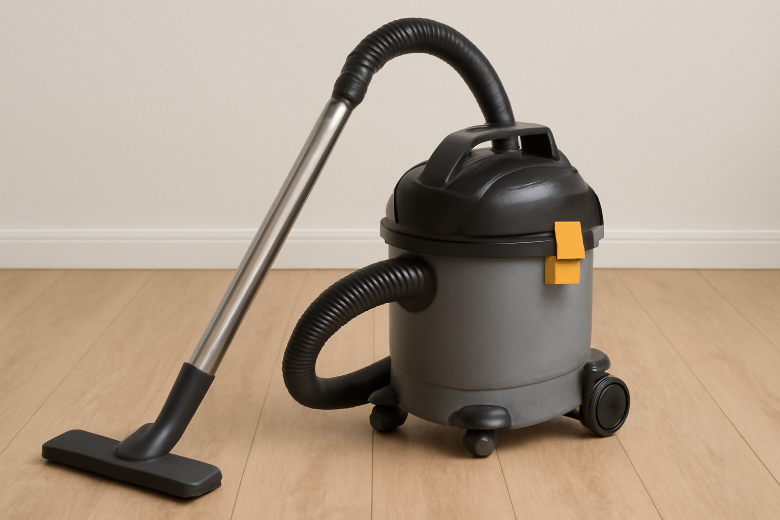 Dry-Wet Vacuum Cleaner – Cylindrical Design for Liquids and Debris