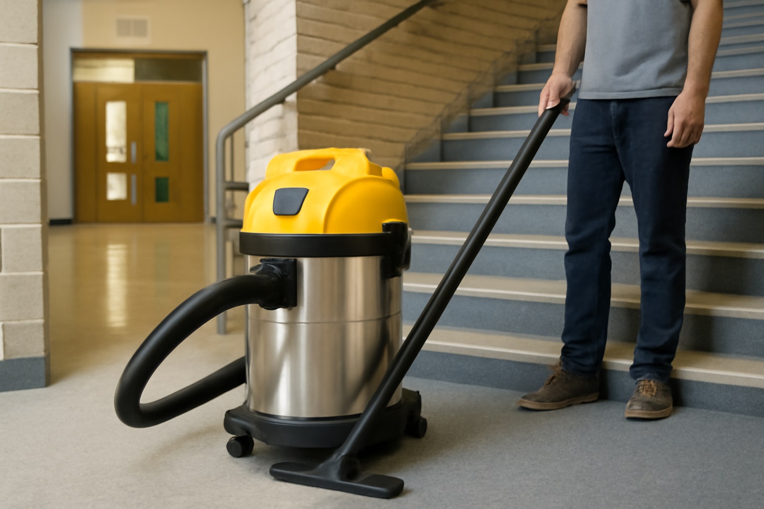 Wet & Dry Vacuum Cleaner for School and Educational Institutions