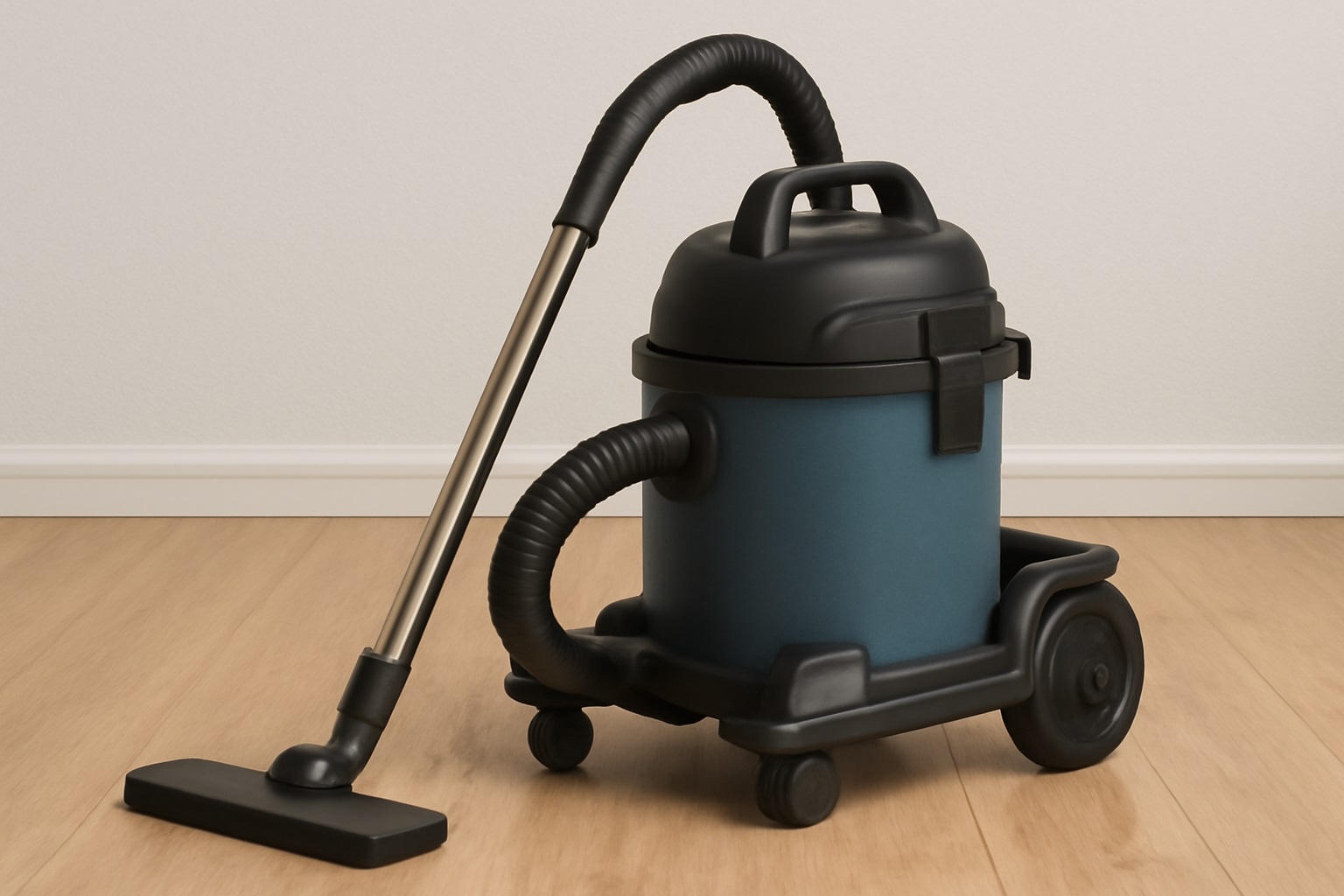 Barrel Vacuum Cleaner – Mobile and Easy-Move Design