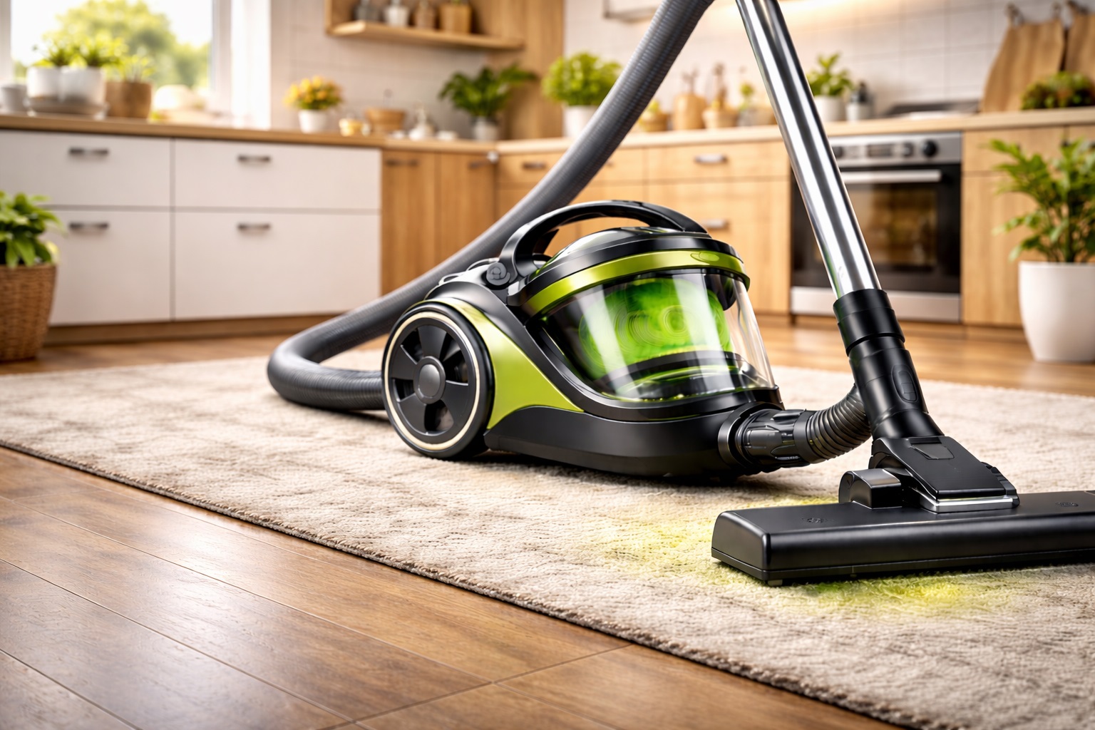 High-Efficiency Eco Barrel Vacuum Cleaner for Modern Kitchens