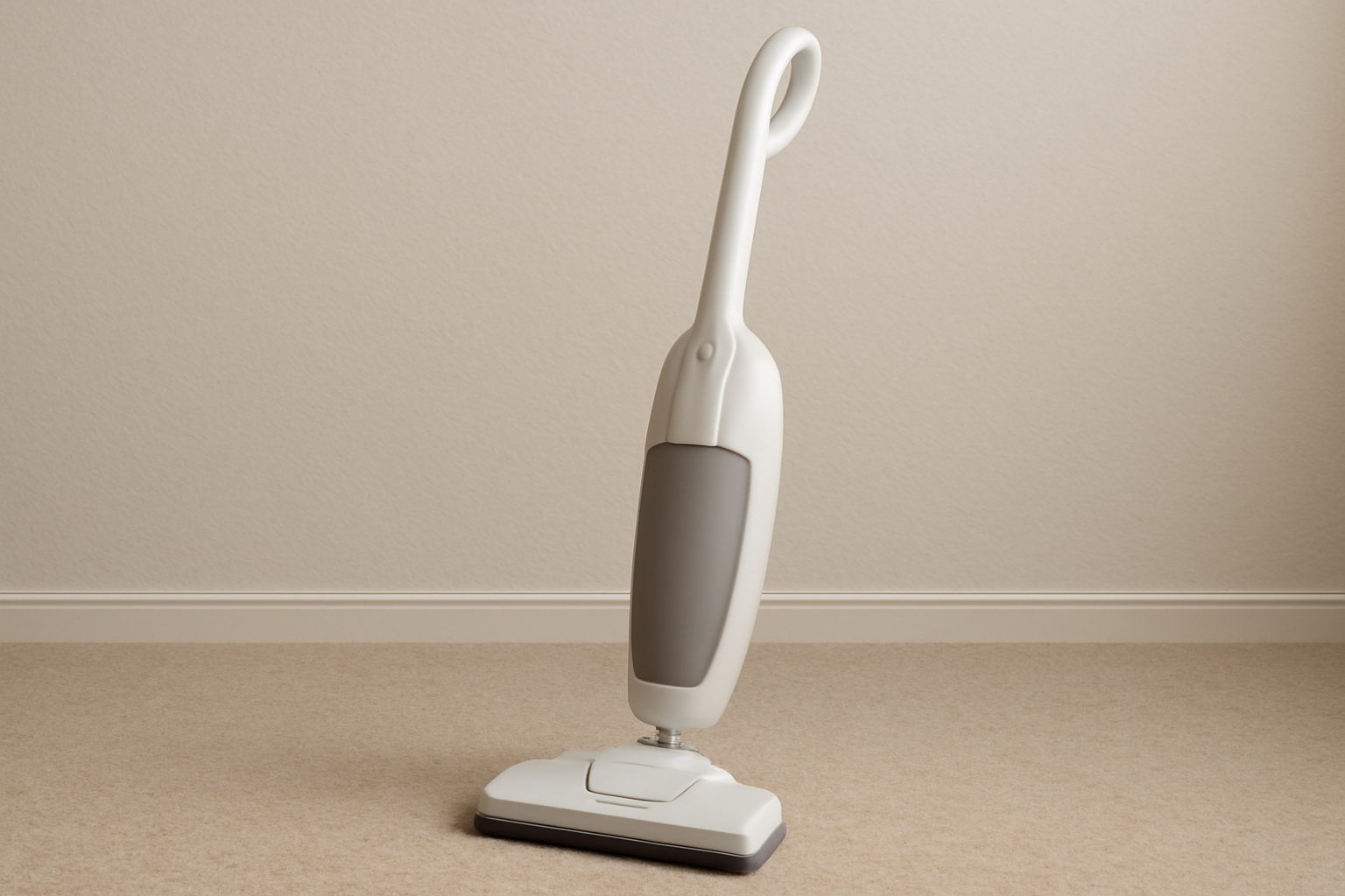 A12 Lightweight Senior-Friendly Vacuum – Simple Design for Easy Use and Beige Carpet Cleaning