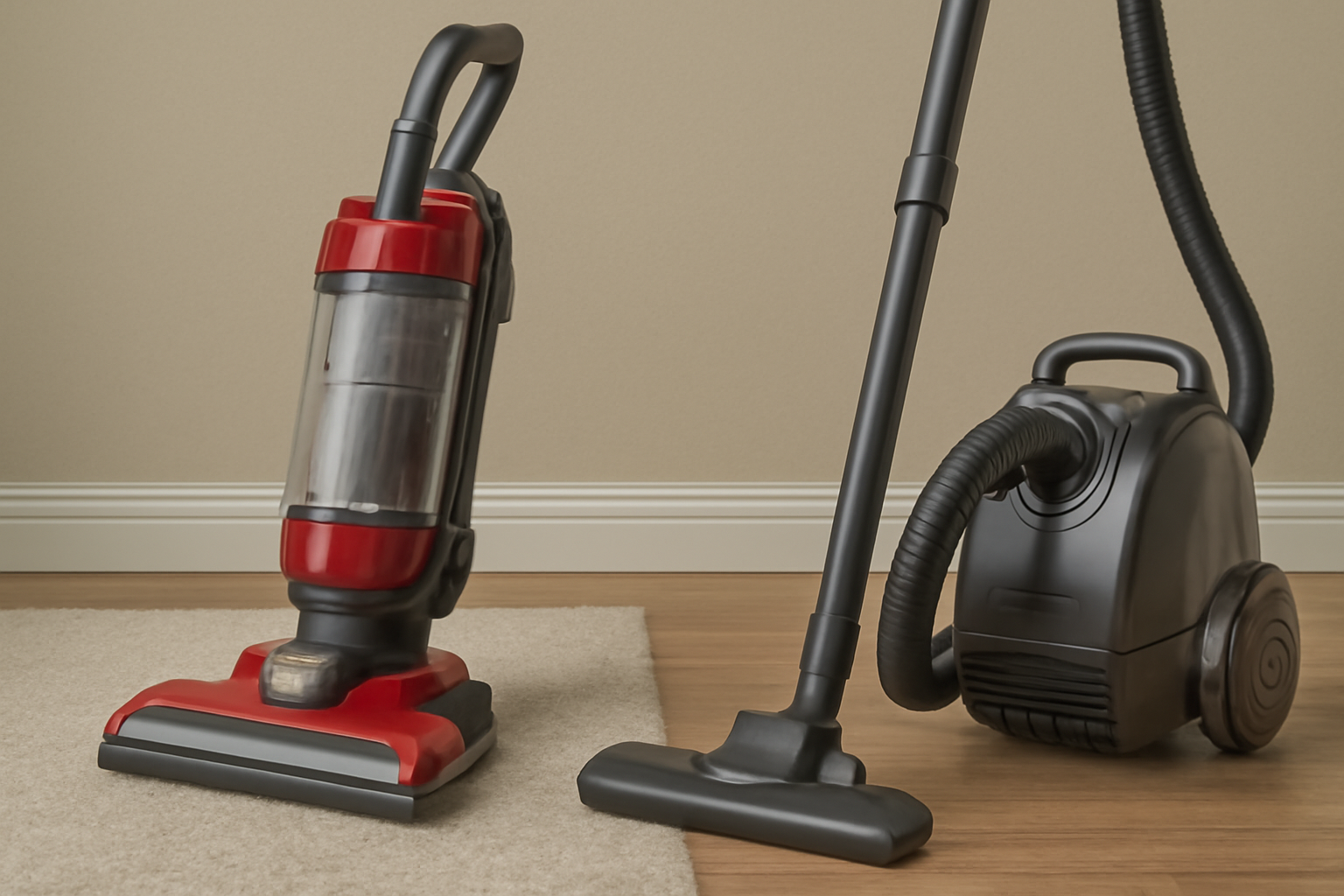A12 Upright and Canister Vacuum Cleaner Combo for Homes and Apartments