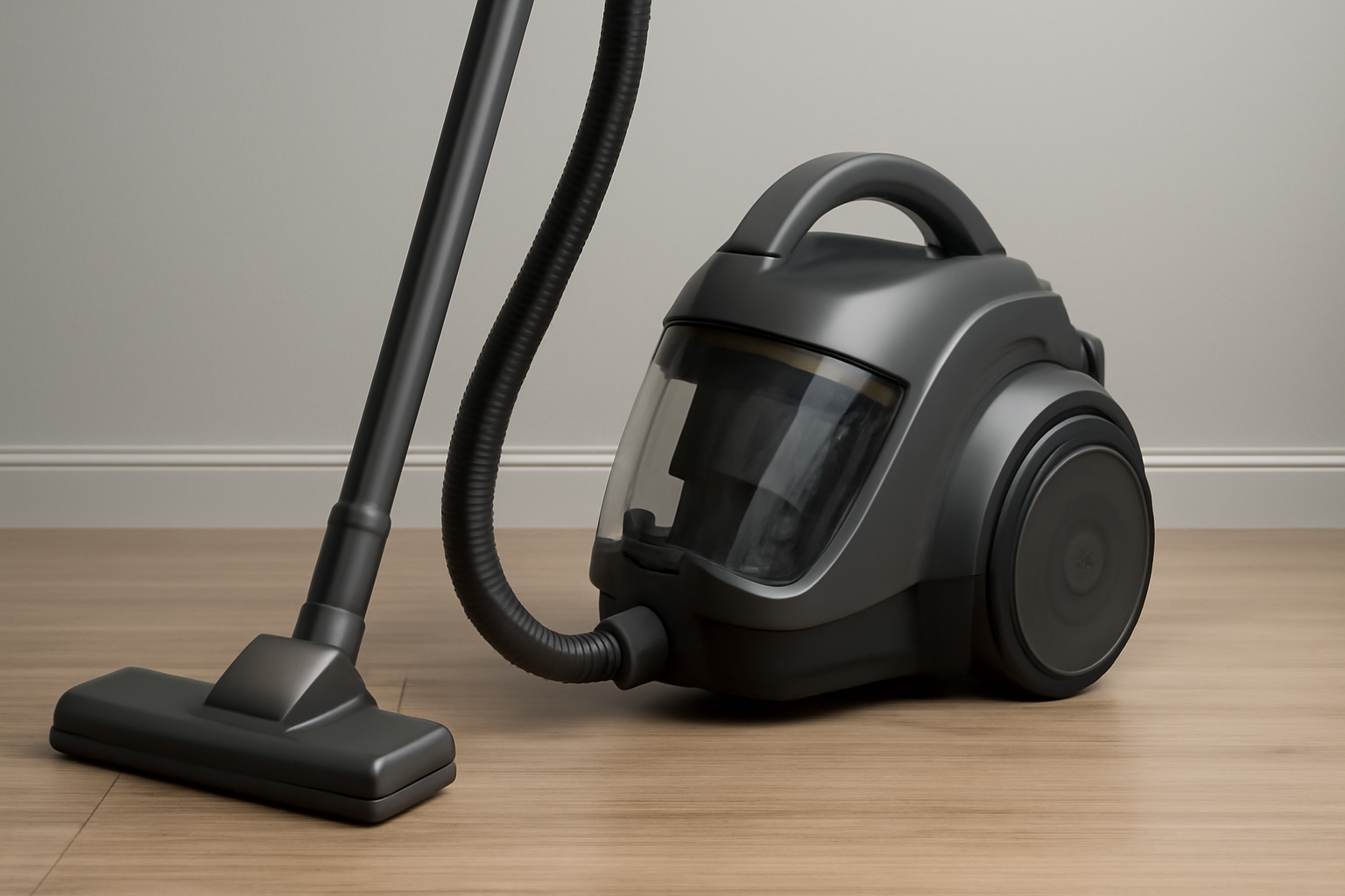 A13 Multi-Use Cylinder Vacuum – Modern Gray and Black Design for Urban Living