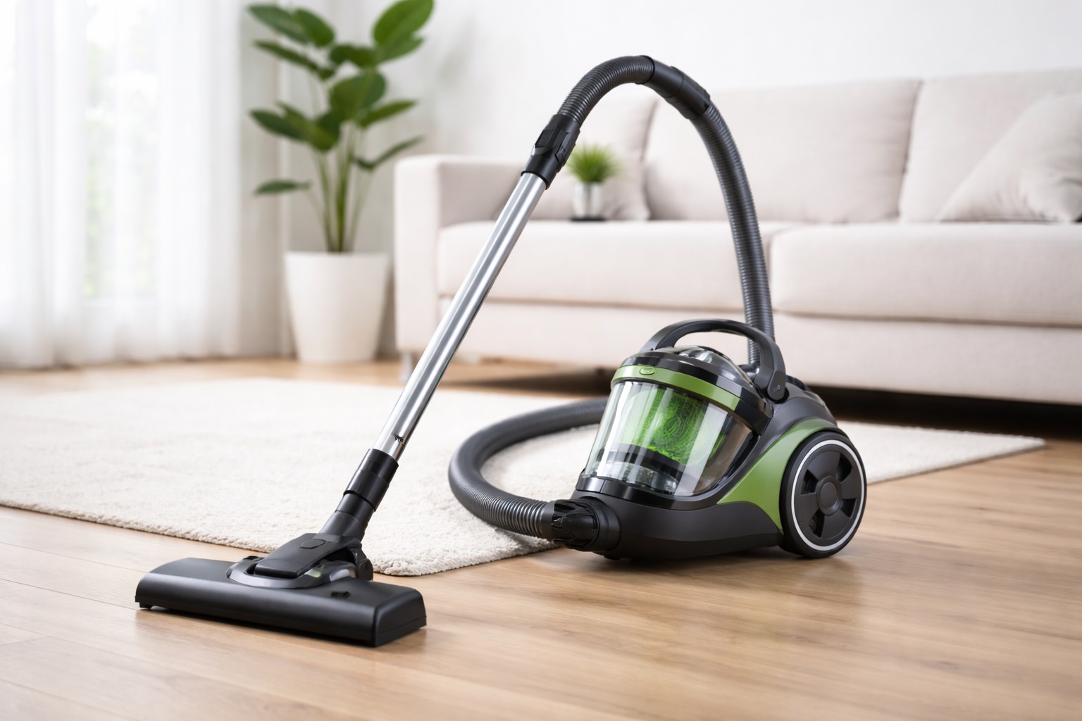 Eco-Friendly High Power Barrel Vacuum Cleaner for Home
