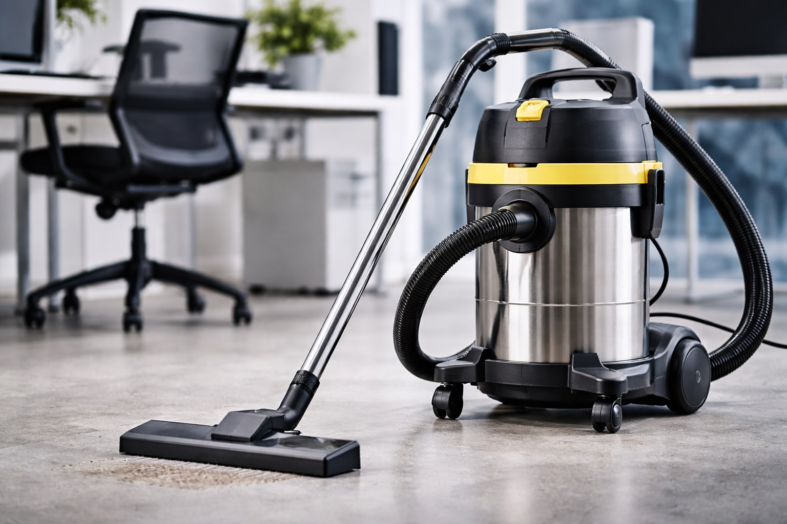 Heavy Duty Wet and Dry Stainless Steel Commercial Vacuum Cleaner