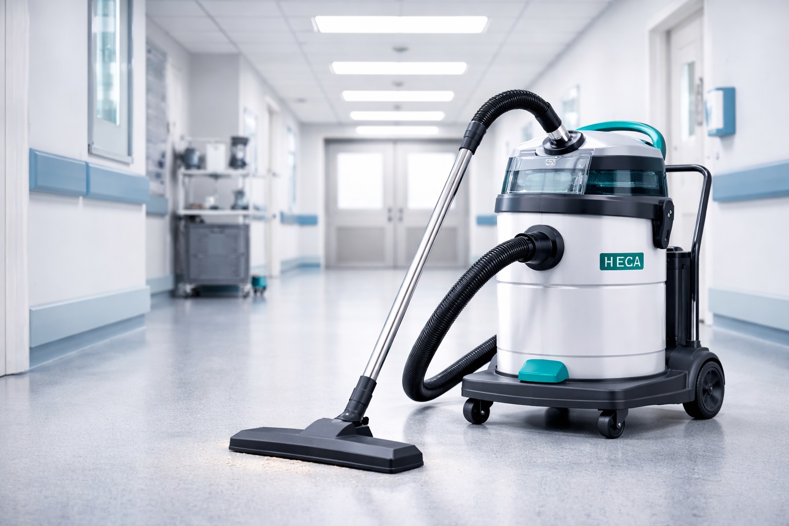 Medical Grade HEPA Vacuum Cleaner for Hospital and Healthcare Use