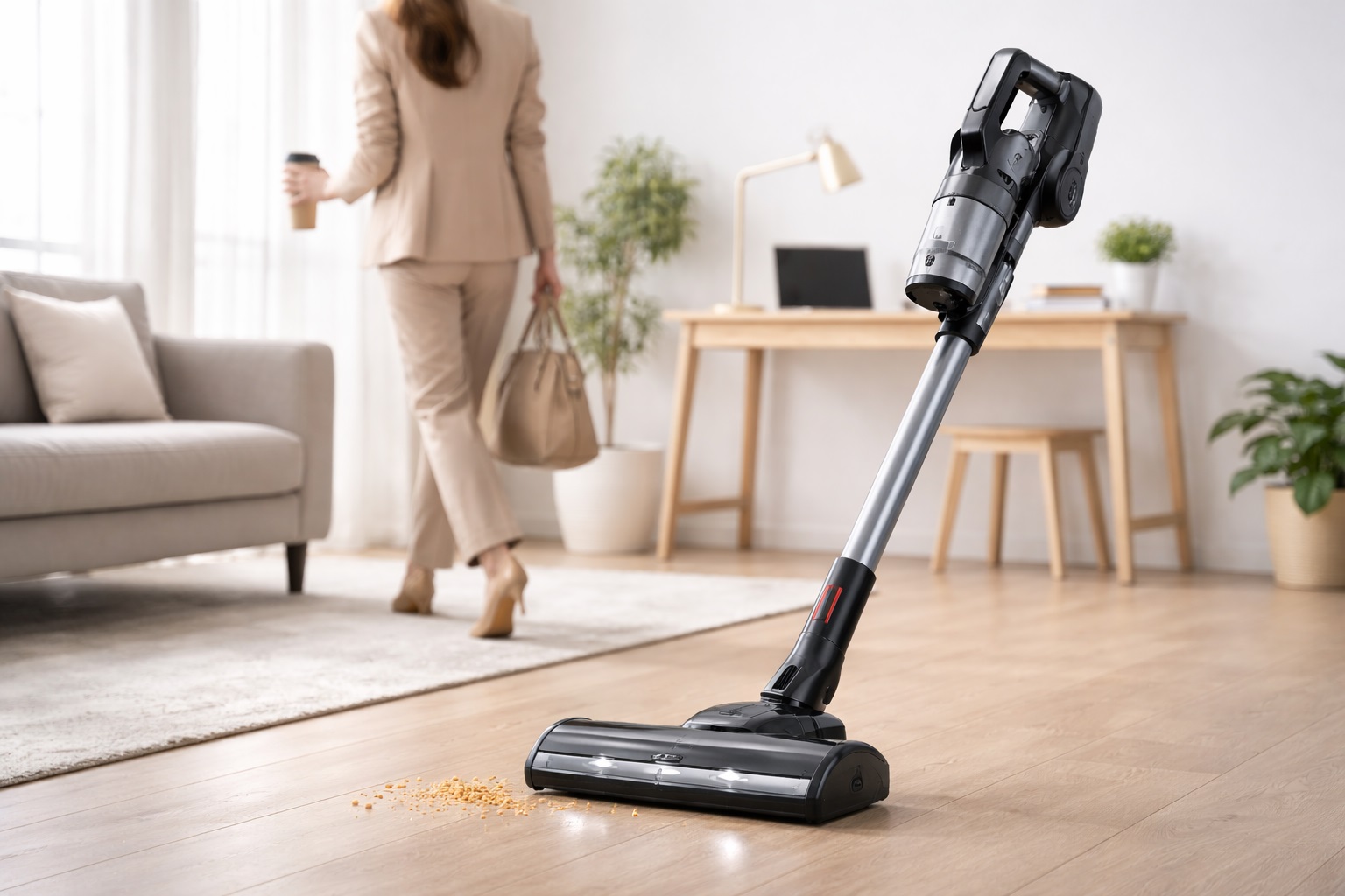 Quick & Powerful Cordless Vacuum Cleaner for Busy Morning Routines