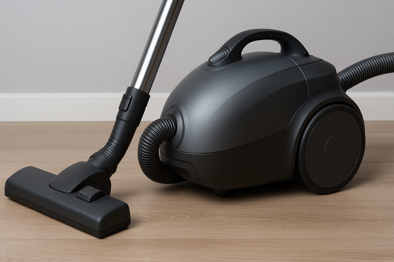 A3 Portable Silent Canister Vacuum Cleaner for Multi-Surface & Low Noise Use