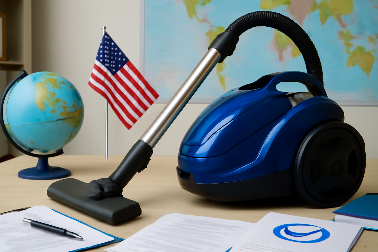 A12 High-Efficiency Vacuum Cleaner for Global Export Use