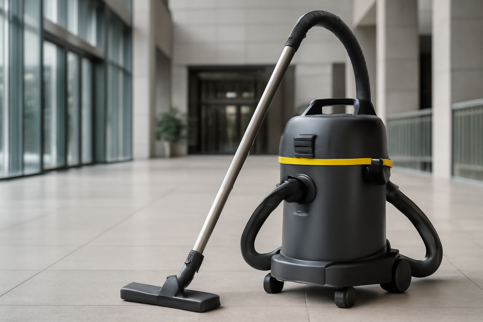 A4 High-Power Commercial Vacuum Cleaner for Industrial Floors | Large-Area Cleaning Solution for Business Buildings