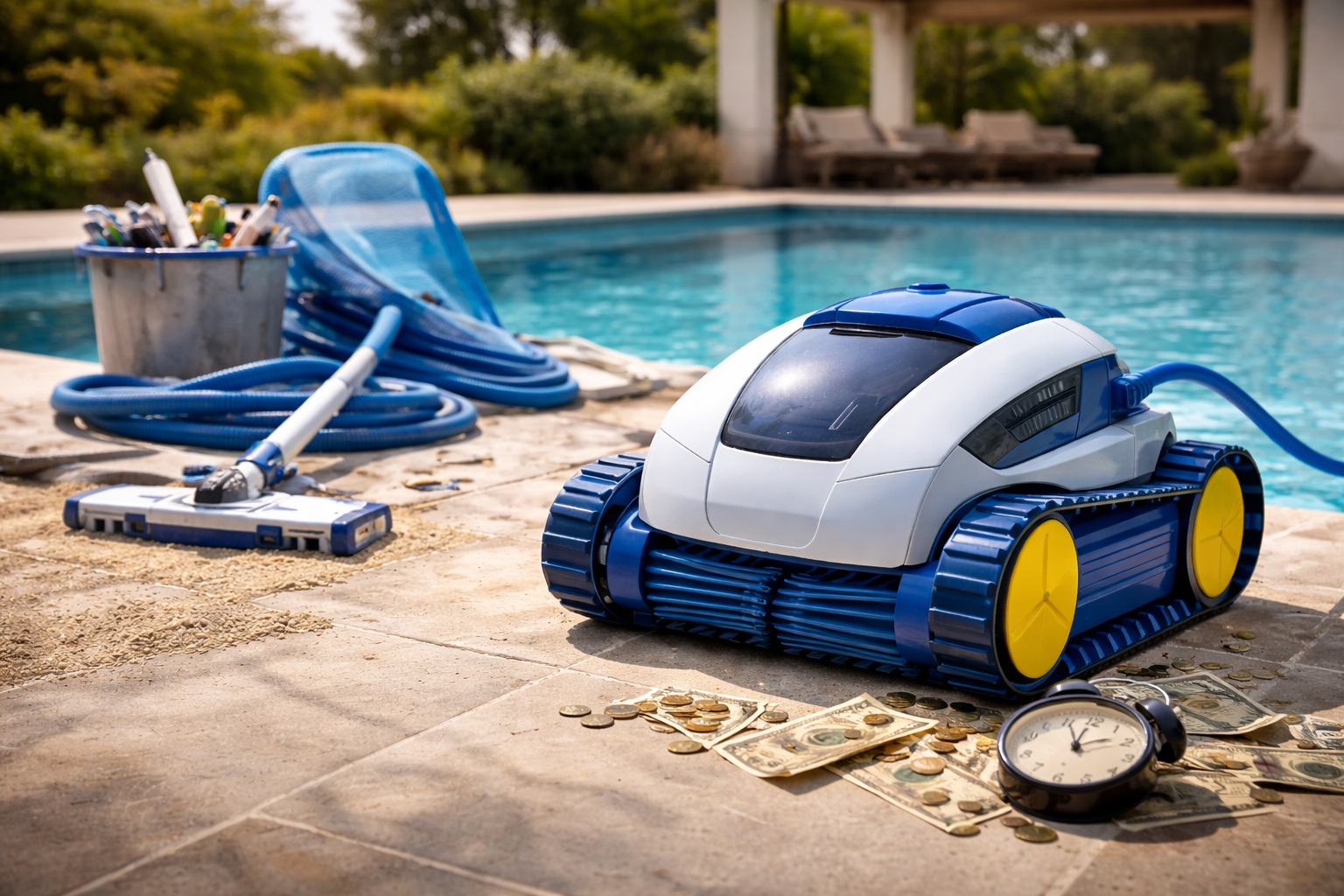 Automatic Robotic Pool Cleaner – Time & Cost Saving Pool Cleaning Solution