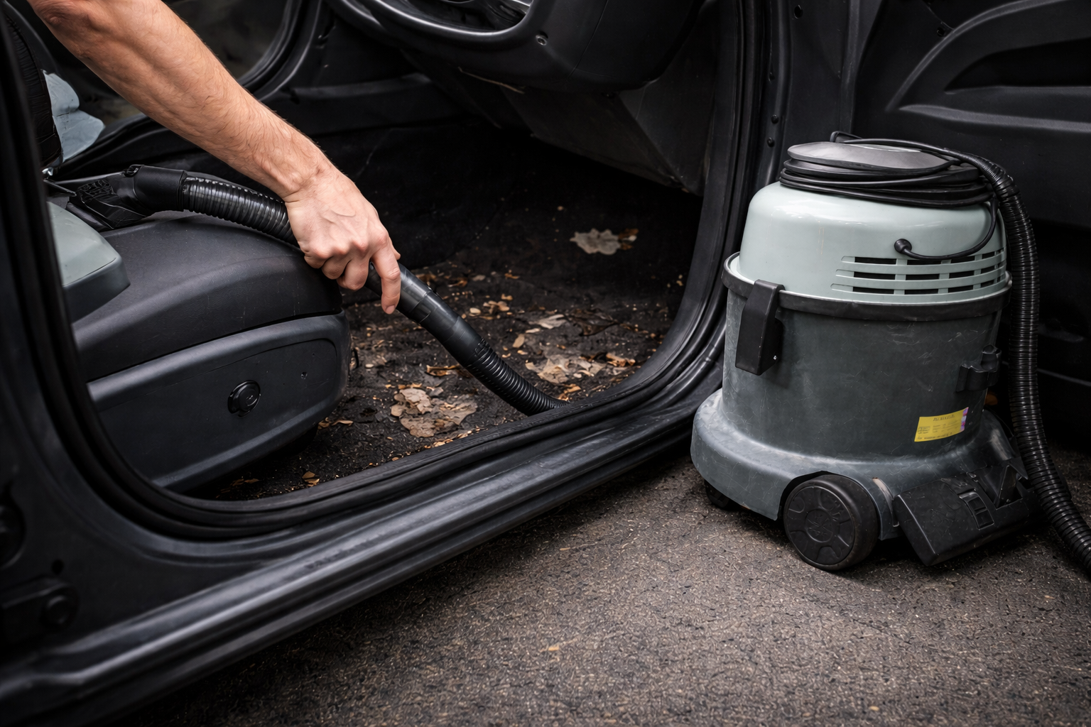 Car Interior Vacuum Cleaner – Heavy Duty Wet and Dry Vacuum for Auto Detailing