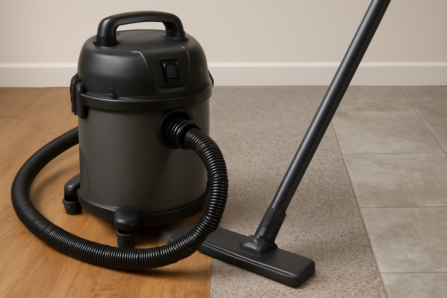 High-Suction Wet & Dry Vacuum Cleaner for Multi-Surface Cleaning
