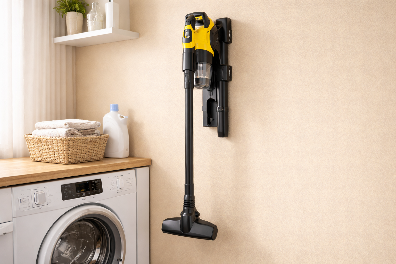 Cordless Vacuum Cleaner for Stairs and Carpeted Steps with Lightweight Design