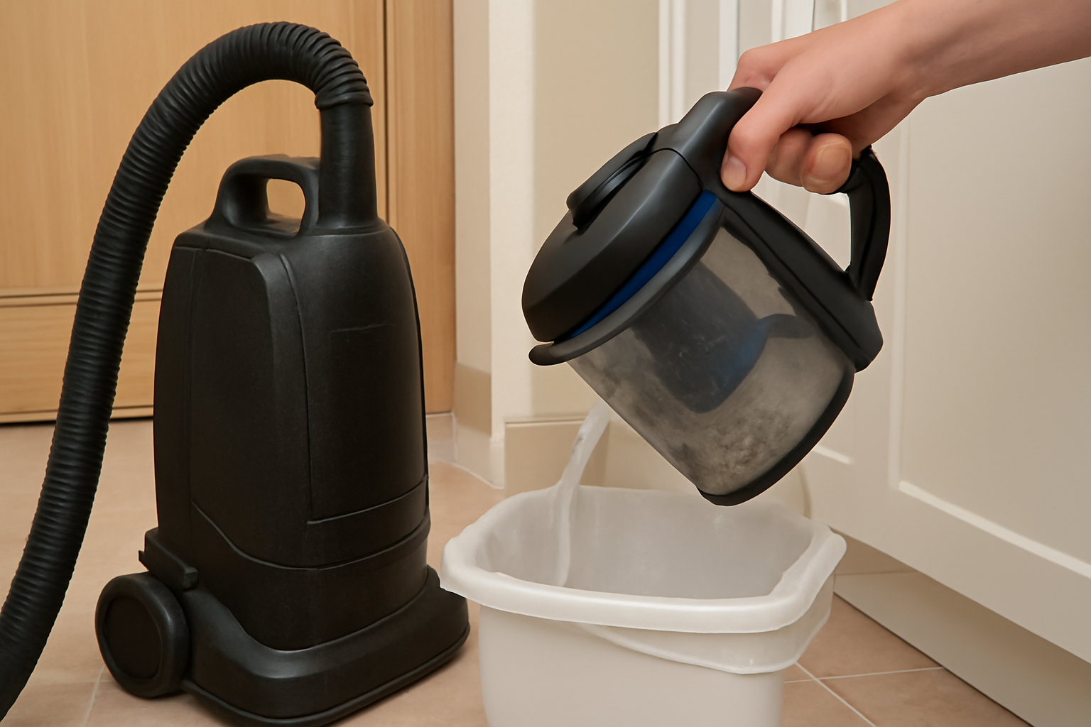 A7 High Suction Wet Dry Vacuum Cleaner with Easy Dustbin Emptying