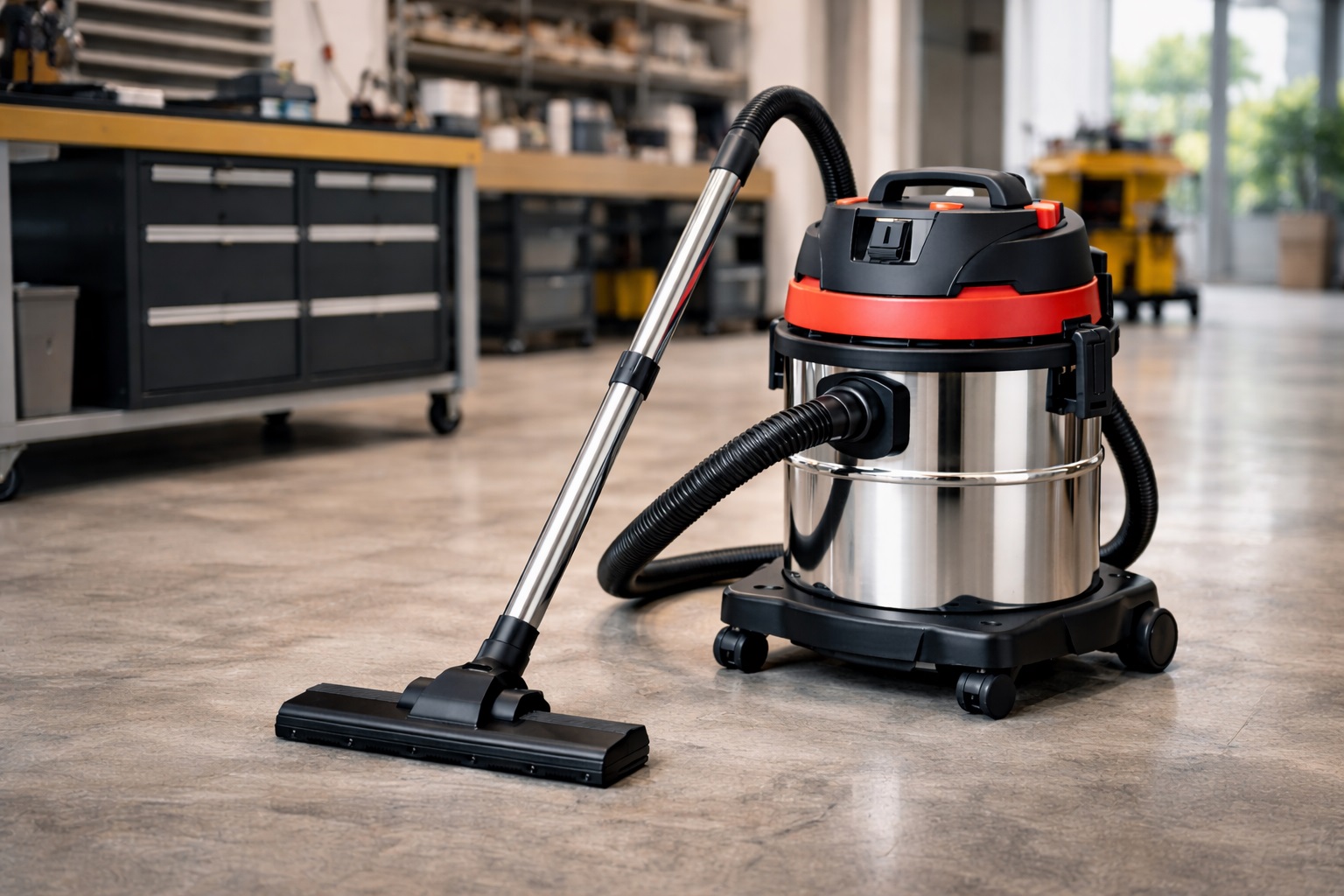 Heavy Duty 20L 30L Commercial Wet and Dry Vacuum Cleaner Industrial Cleaning Equipment