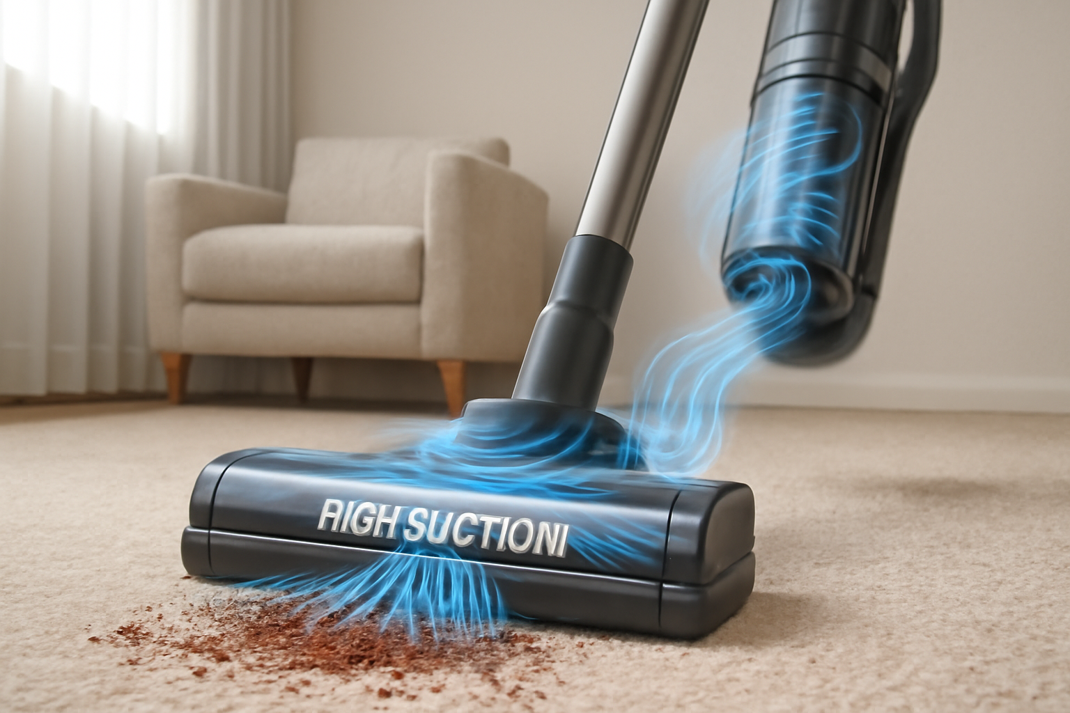 A8 High Suction Vacuum Cleaner – Advanced Airflow, Deep Clean, Quiet Operation