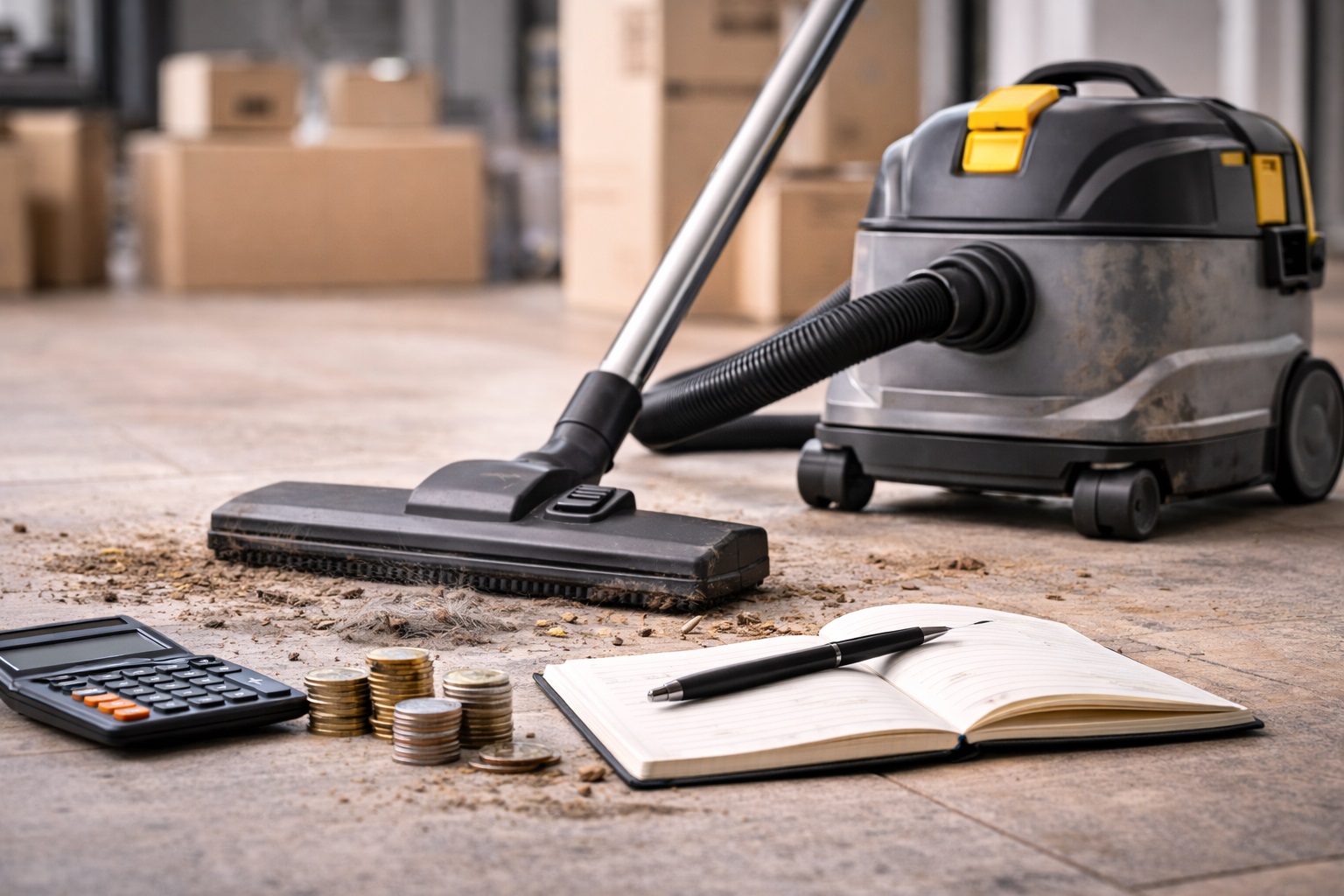 Cost-Efficient Commercial Vacuum Cleaner for Offices and Cleaning Contractors