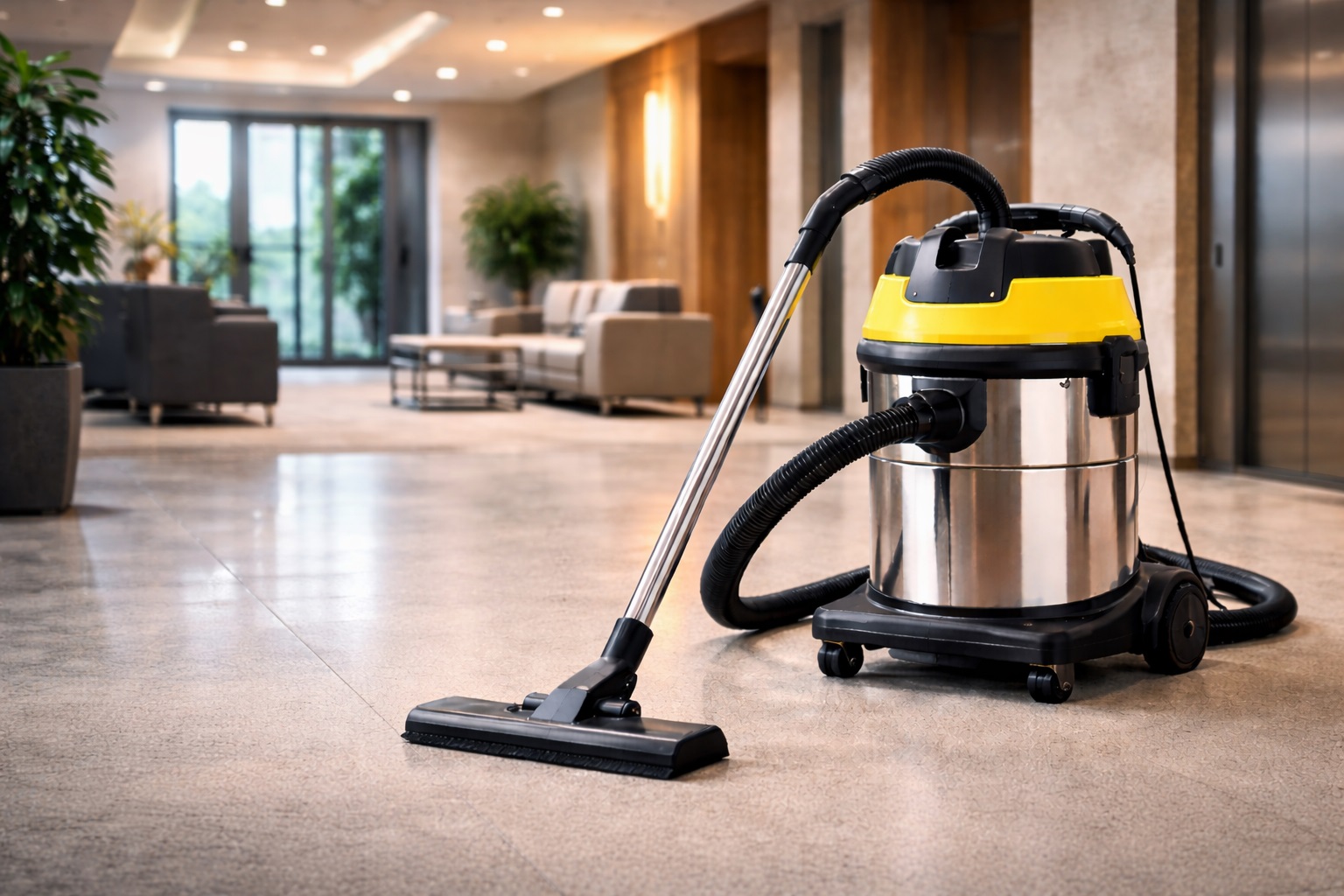 Property Management Vacuum Cleaner – Quiet Commercial Vacuum for Apartment Buildings & Lobbies