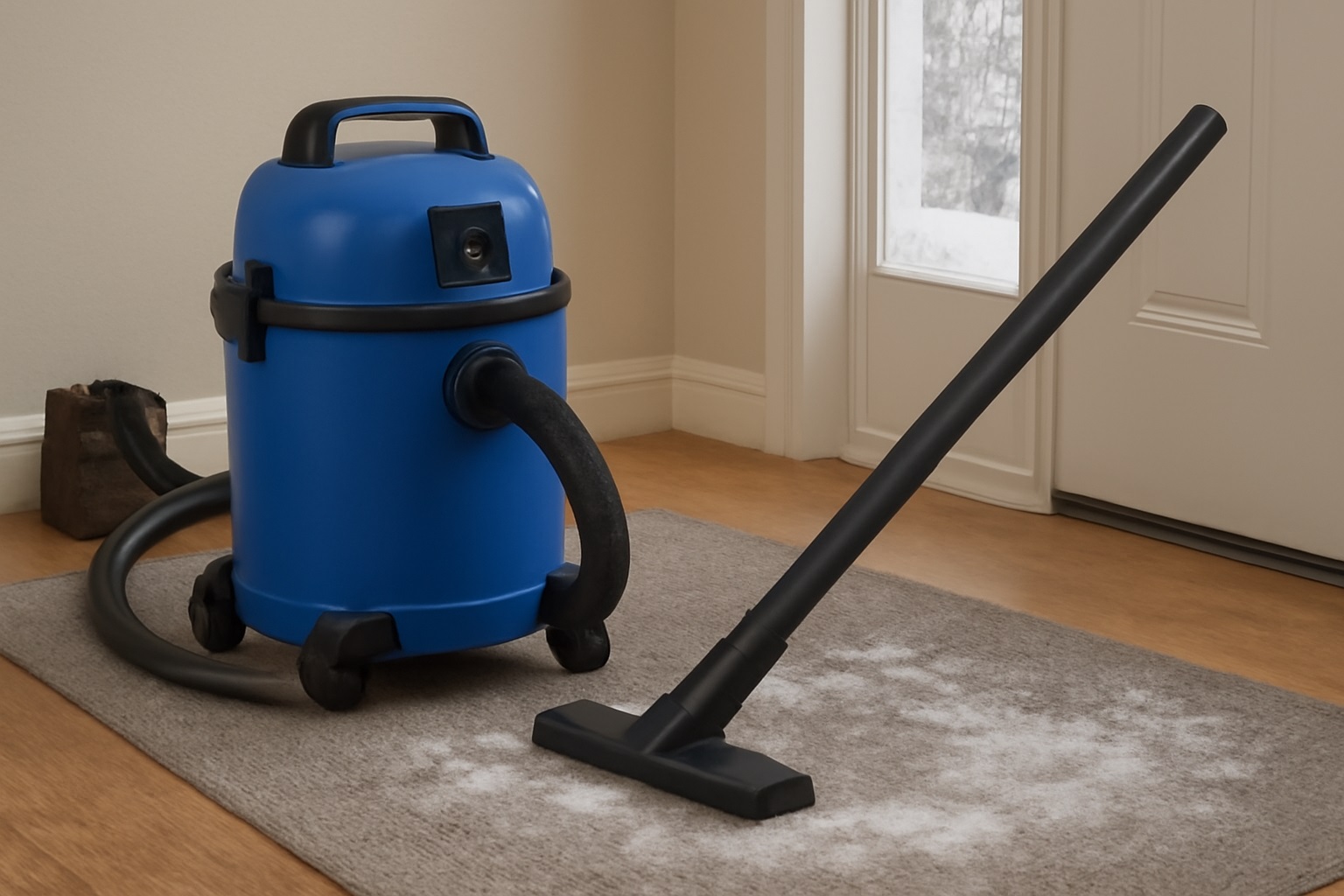 High-Suction Wet & Dry Vacuum Cleaner for Winter and Multi-Surface Cleaning