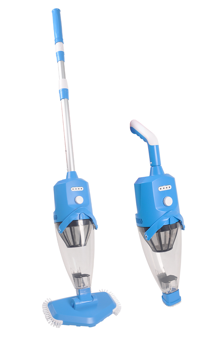 LX-SPHC-P18B Lightweight Blue Handheld Vacuum High Volume & High Efficiency Pool Cleaning Tool & Accessory for Swimming Pools