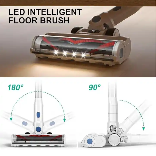 LX-HVC-38KPa Cordless Handheld Vacuum Cleaner with Multiple Modes & Pet Hair Cleaning