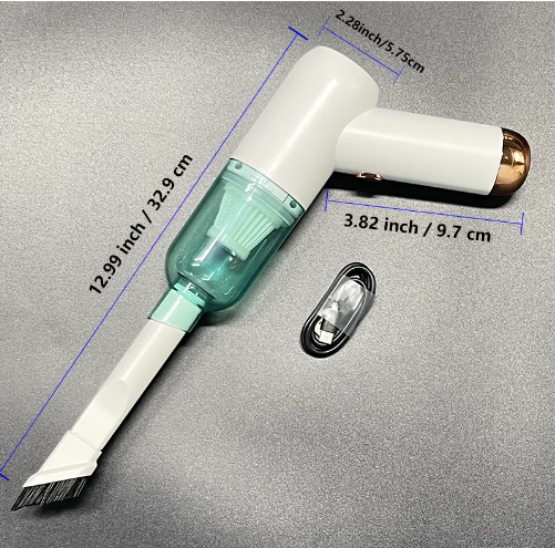 PLX-HVC-ortable Handheld Vacuum Cleaner 10000Pa Cordless Mini Vacuum for Car, Office & Home Use
