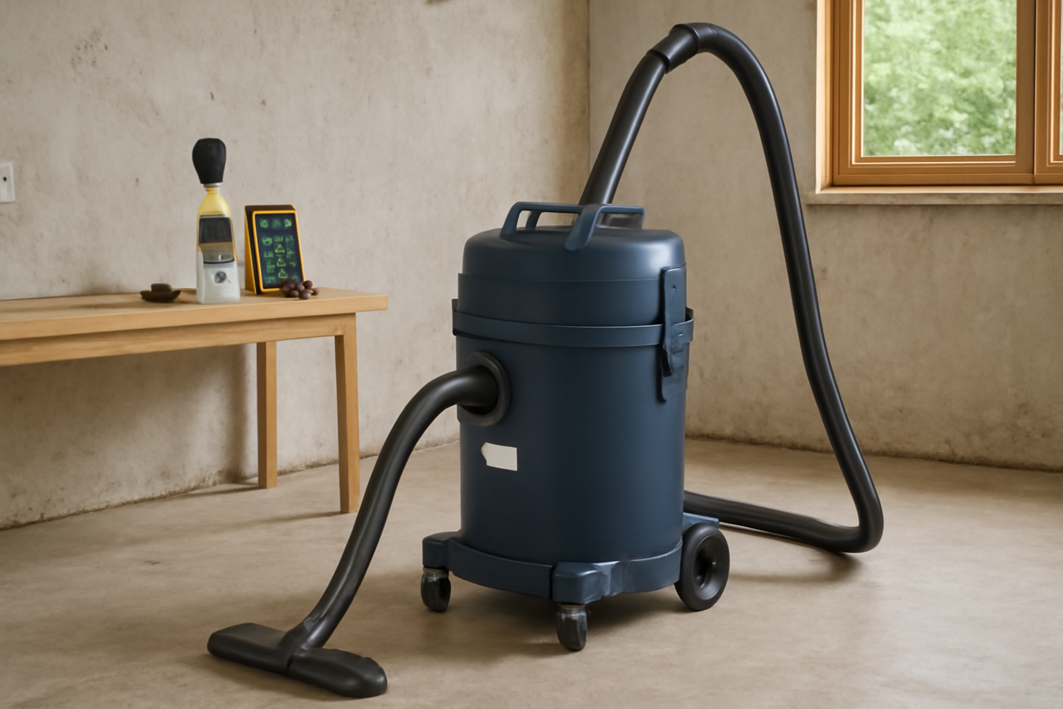 Heavy-Duty Canister Vacuum Cleaner - Industrial Dust Removal Unit Made in China
