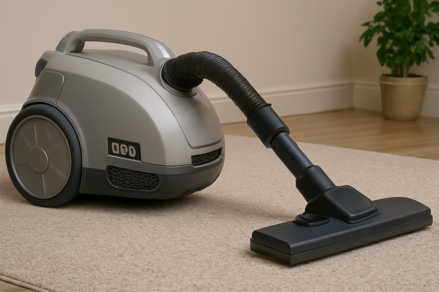 J13 High Suction Quiet Canister Vacuum Cleaner – Multi-Surface Durable Wet & Dry Vacuum for Home & Office