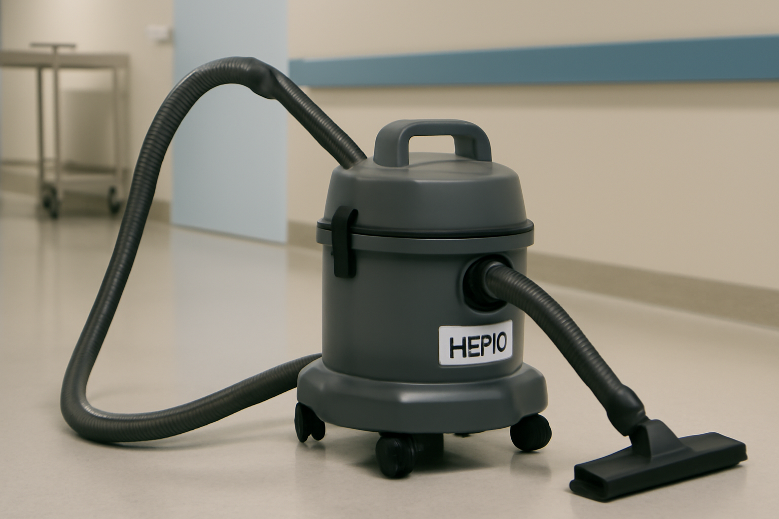 J2 Medical-Grade HEPA Vacuum Cleaner for Clinical and Hospital Use