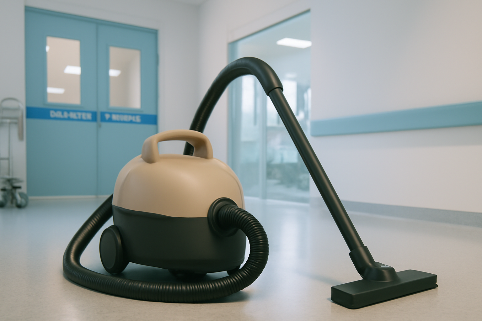 J3 Compact HEPA Vacuum Cleaner for Hospitals and Clean Environments
