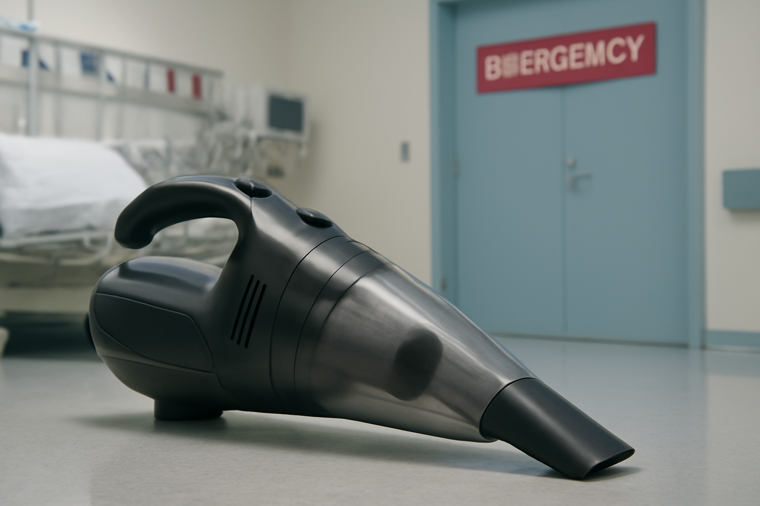 Li-ion Cordless Handheld HEPA Vacuum Cleaner for Medical & Emergency Use