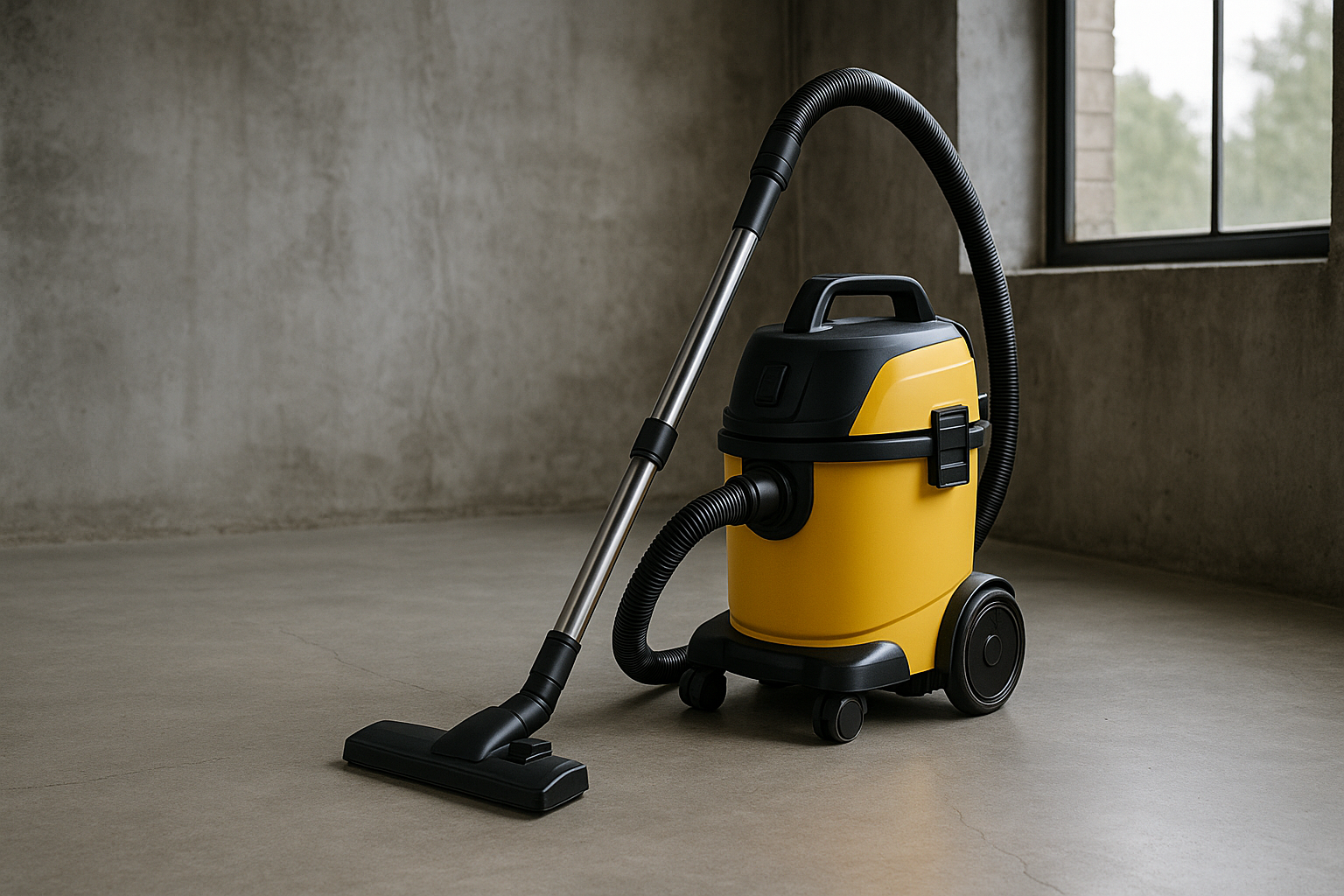 J5 Heavy-Duty Wet Dry Vacuum Cleaner | Large-Capacity Industrial & Commercial Vacuum with High Suction and HEPA Filter