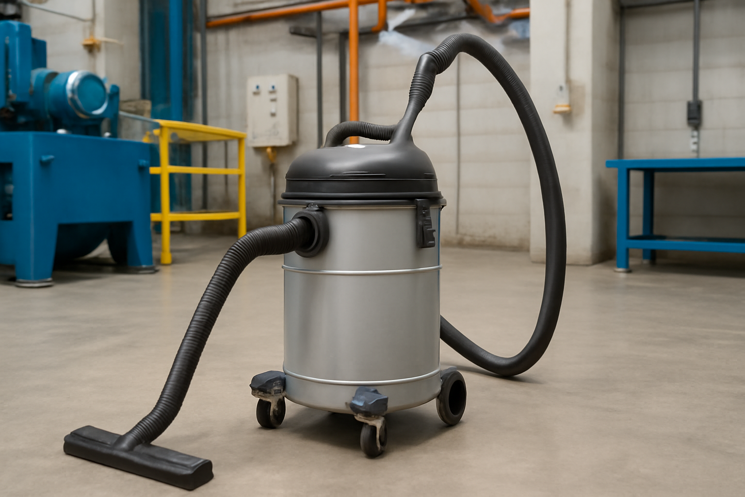 J6 HEPA Industrial Vacuum Cleaner with Multi-Layer Filtration - Fine Dust Extraction for Industrial Facilities