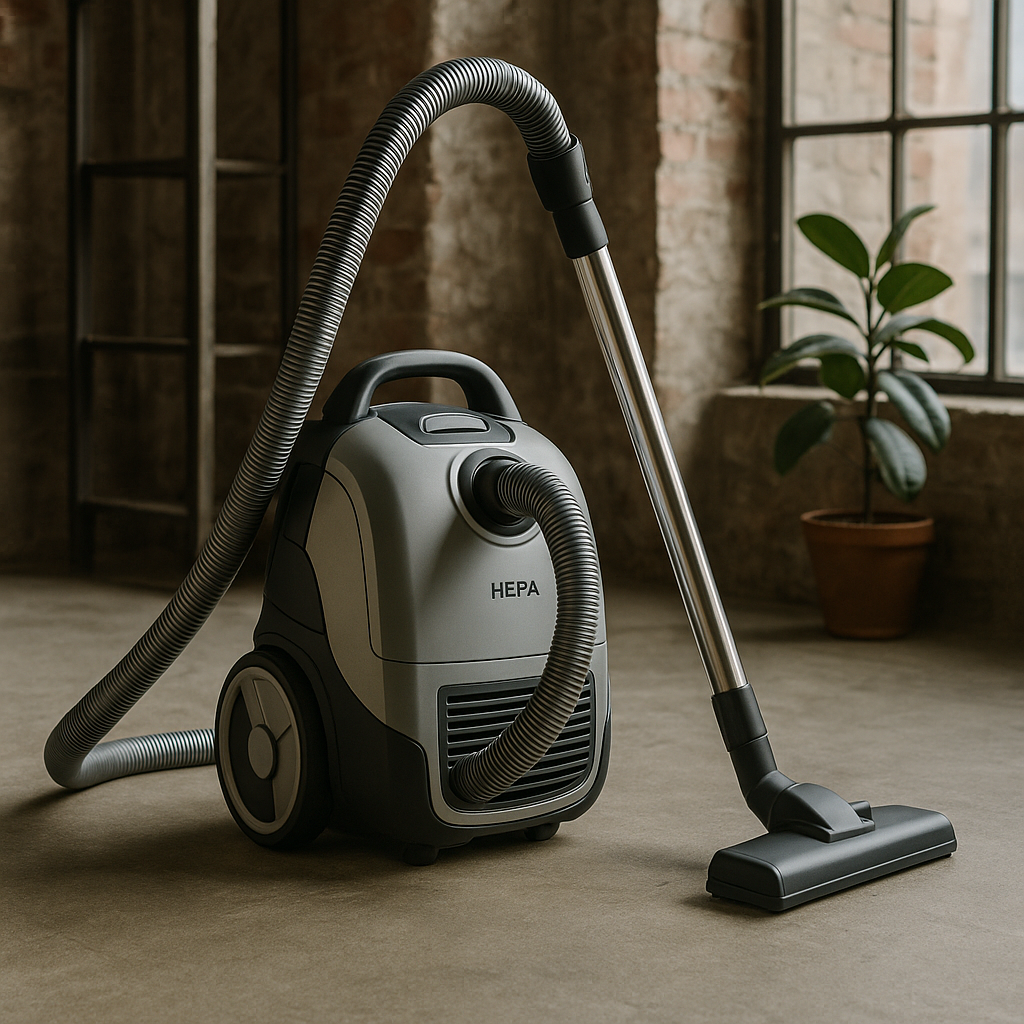 J8 HEPA Filter Quiet Vacuum Cleaner | High Suction Multi-Surface Canister Vacuum for Allergy-Friendly Cleaning