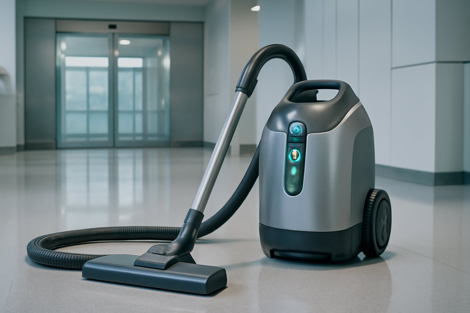 Smart Energy-Saving HEPA Vacuum Cleaner for Hospitals and Medical Buildings